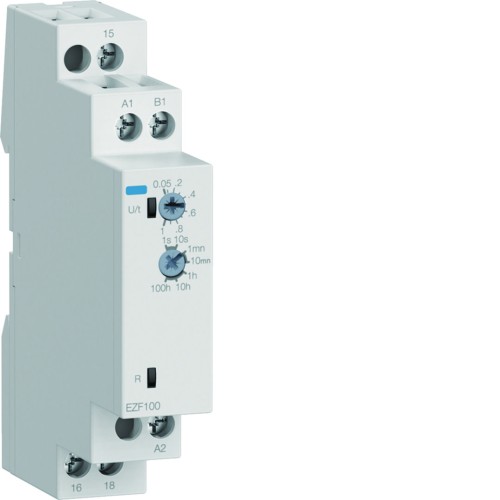 Przekaźnik czasowy 24-230VAC/DC 8A/250V z opóźnieniem wyłączenia EZF100 Hager