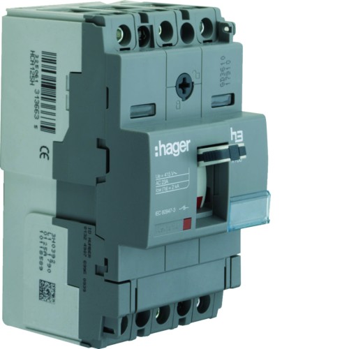 MCCB Rozłącznik mocy x160 3P 125A HCA125H Hager