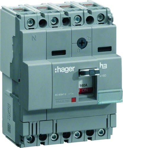 MCCB Rozłącznik mocy x160 4P 125A HCA126H Hager