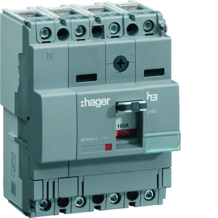 MCCB Rozłącznik mocy x160 4P 125A HCA126H Hager