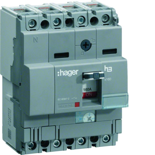MCCB Wyłącznik mocy x160 4P 40kA 63A TM HNA064H Hager