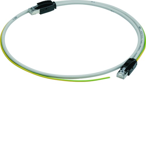 Kabel Modbus, 2 x RJ45 + uziemienie, dł. 2m HTG472H Hager