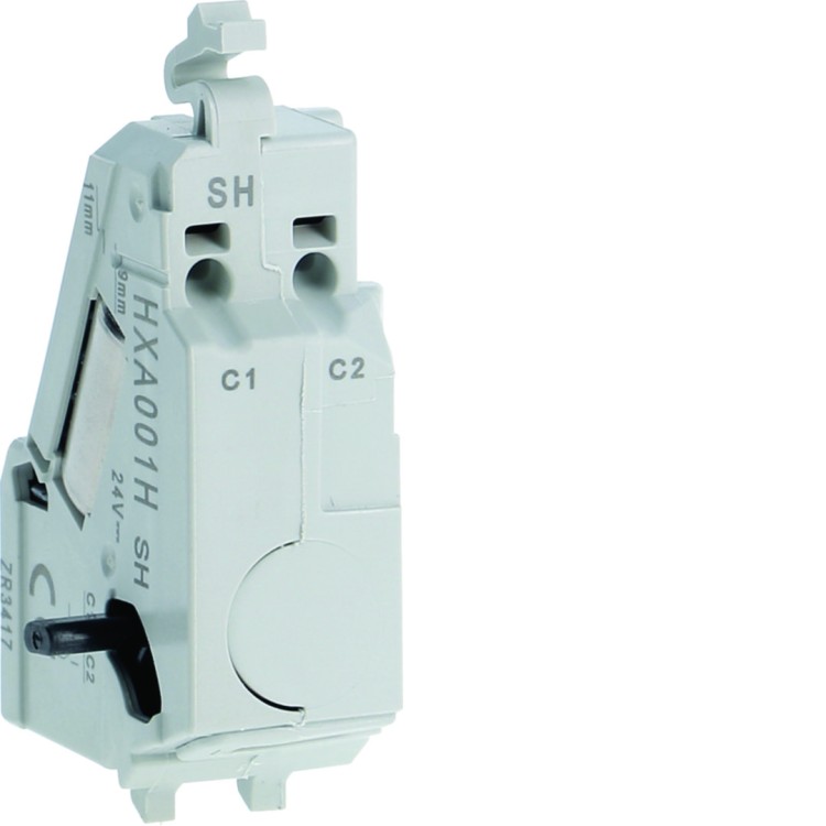 MCCB Wyzwalacz wzrostowy x160-P160-x250-P250-x630-P630 24VDC HXA001H Hager