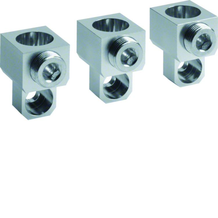 MCCB Zaciski klatkowe Al/Cu x250/h250 Al 3P 1x 95-240mm² HYB005H Hager