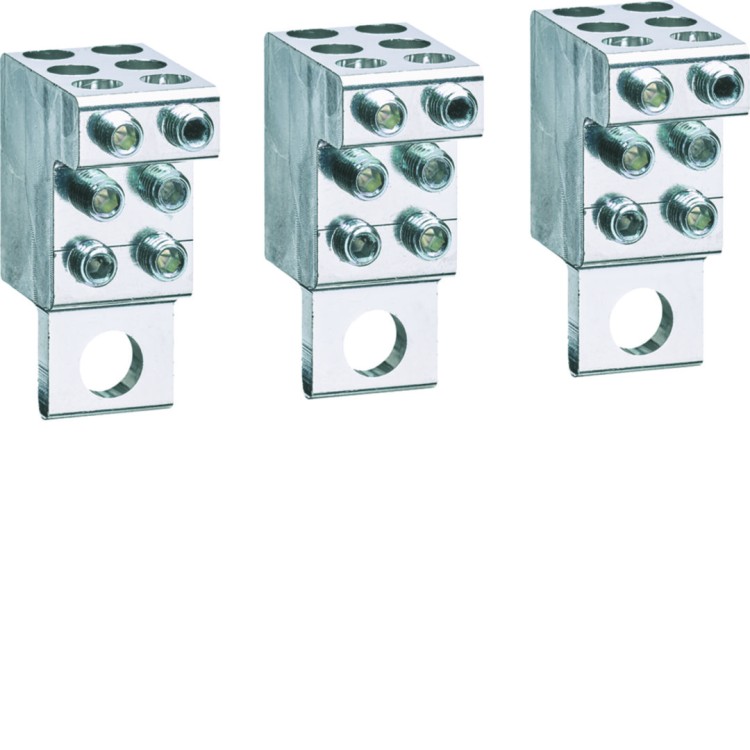 MCCB Zaciski P160 Cu/Al 3P 6x4-25mm² HYS155H Hager