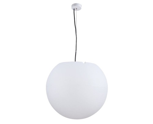 Świecąca Kula Wisząca Lampa Ogrodowa 60cm CUMULUS L zwis 9607 NOWODVORSKI Lighting E27 IP65 230V zewnętrzna lampa elektryczna zwisająca biała Cloud Forms Inspiracje Premium