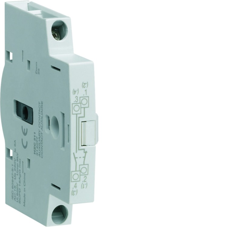 Styki pomocnicze 1NO+1NC 5A/250V, rozłączniki HAx rozmiar 1-4, 20-160A HZC311 Hager