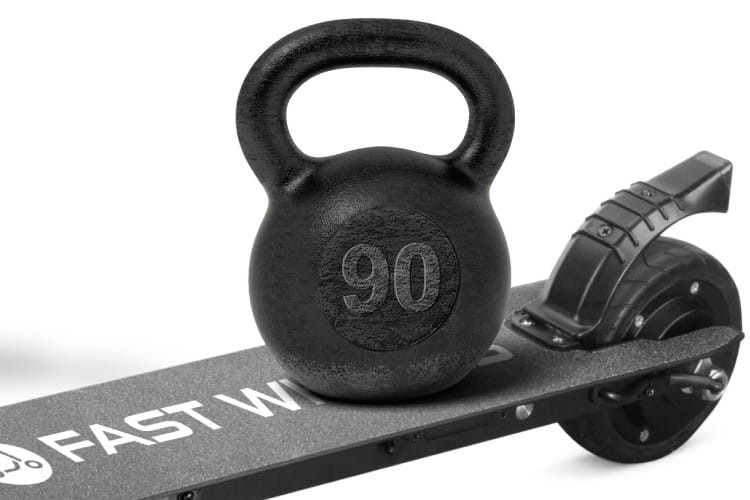 Hulajnoga Elektryczna FAST WHEELS Rebel ZAB0020 do 90kg 15km/h 250W Czarna