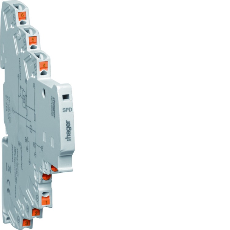 SPD magistral MODBUS DC In=5kA Iimp=0,5kA styk  SPK806 Hager