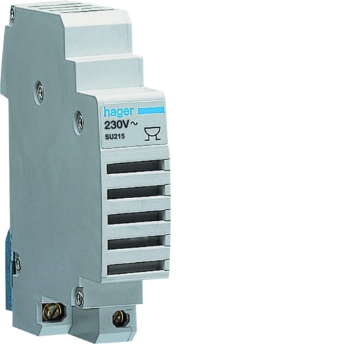 Brzęczyk modułowy 230VAC 0,03A 78dBA SU215 Hager