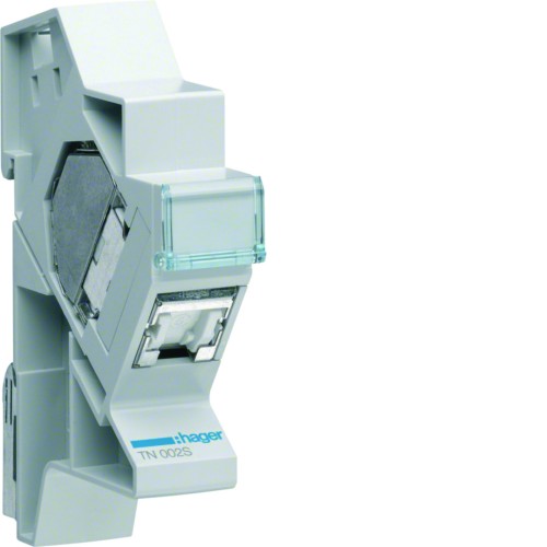 Patch moduł kat.6 STP 1xRJ45 do TS35 TN002S Hager