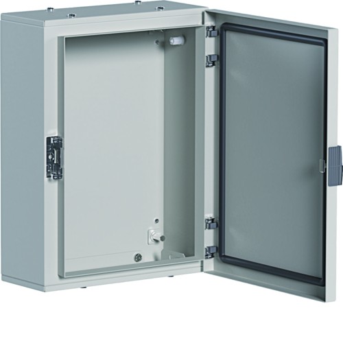 orion+ Obudowa stalowa 400x300x160mm, IP65, drzwi stalowe pełne FL106A Hager