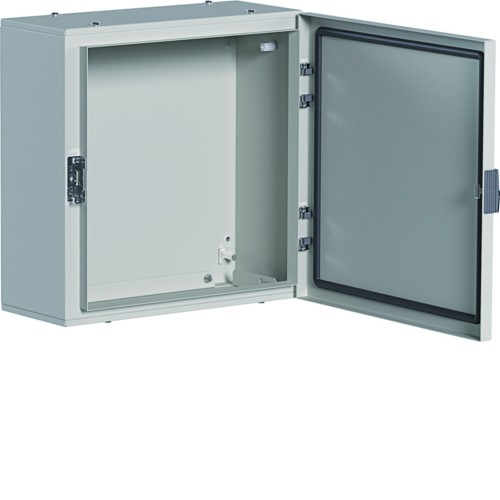 orion+ Obudowa stalowa 400x400x200mm, IP65, drzwi stalowe pełne FL108A Hager