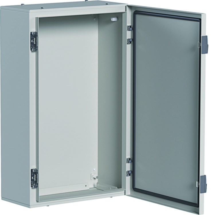 orion+ Obudowa stalowa 650x400x200mm, IP65, drzwi stalowe pełne FL117A Hager