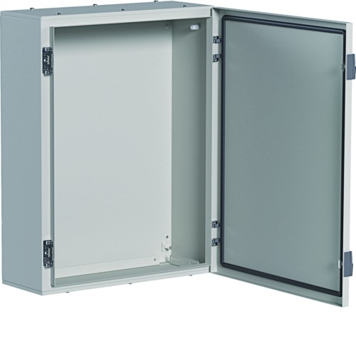 orion+ Obudowa stalowa 650x500x200mm, IP65, drzwi stalowe pełne FL119A Hager