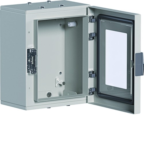 orion+ Obudowa stalowa 250x200x160mm, IP65, drzwi transparentne FL151A Hager