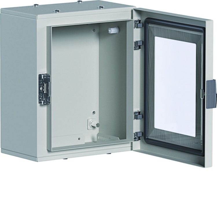 orion+ Obudowa stalowa 300x250x160mm, IP65, drzwi transparentne FL152A Hager