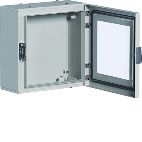orion+ Obudowa stalowa 300x300x160mm, IP65, drzwi transparentne FL153A Hager