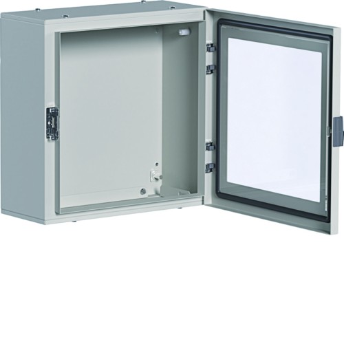 orion+ Obudowa stalowa 400x400x200mm, IP65, drzwi transparentne FL158A Hager