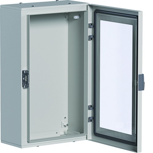 orion+ Obudowa stalowa 500x300x160mm, IP65, drzwi transparentne FL159A Hager