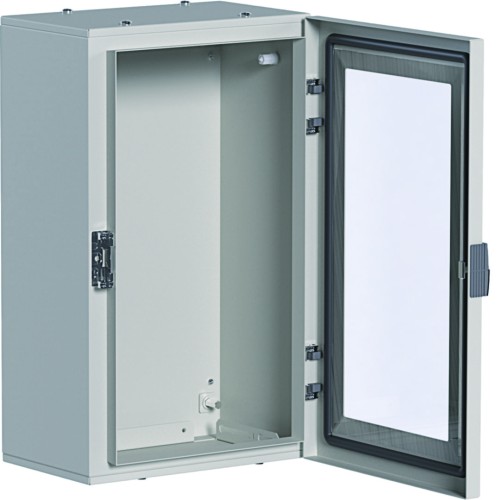 orion+ Obudowa stalowa 500x300x200mm, IP65, drzwi transparentne FL160A Hager