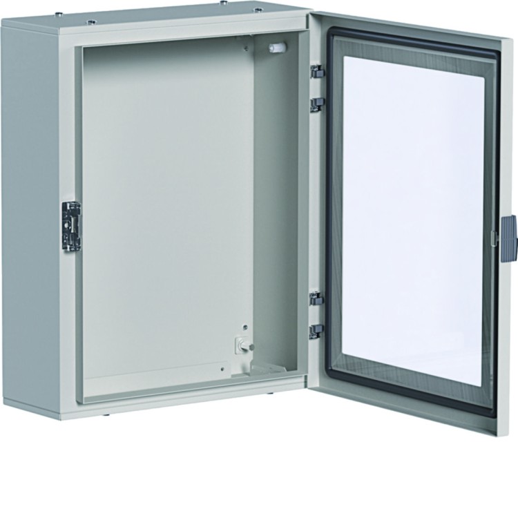 orion+ Obudowa stalowa 500x400x160mm, IP65, drzwi transparentne FL161A Hager