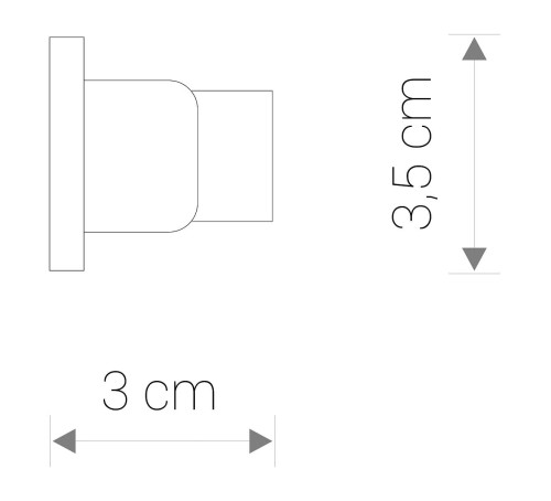 Zaślepka końcowa do Szynoprzewodu Szyny PROFILE DEAD END CAP BLACK 9458 NOWODVORSKI Lighting Loft nowoczesna sufitowy ścienny oświetlenie szynowe listwa natynkowa szynoprzewodów 230V czarna Inspiracje Premium