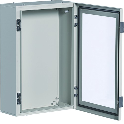orion+ Obudowa stalowa 600x400x200mm, IP65, drzwi transparentne FL164A Hager
