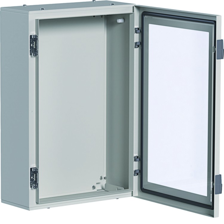 orion+ Obudowa stalowa 600x400x200mm, IP65, drzwi transparentne FL164A Hager