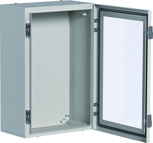 orion+ Obudowa stalowa 600x400x250mm, IP65, drzwi transparentne FL165A Hager