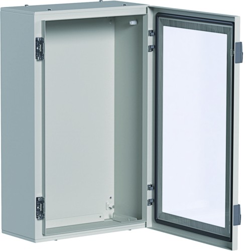 orion+ Obudowa stalowa 650x400x200mm, IP65, drzwi transparentne FL167A Hager