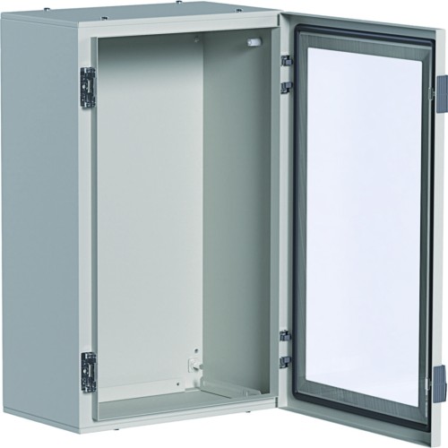 orion+ Obudowa stalowa 650x400x250mm, IP65, drzwi transparentne FL168A Hager
