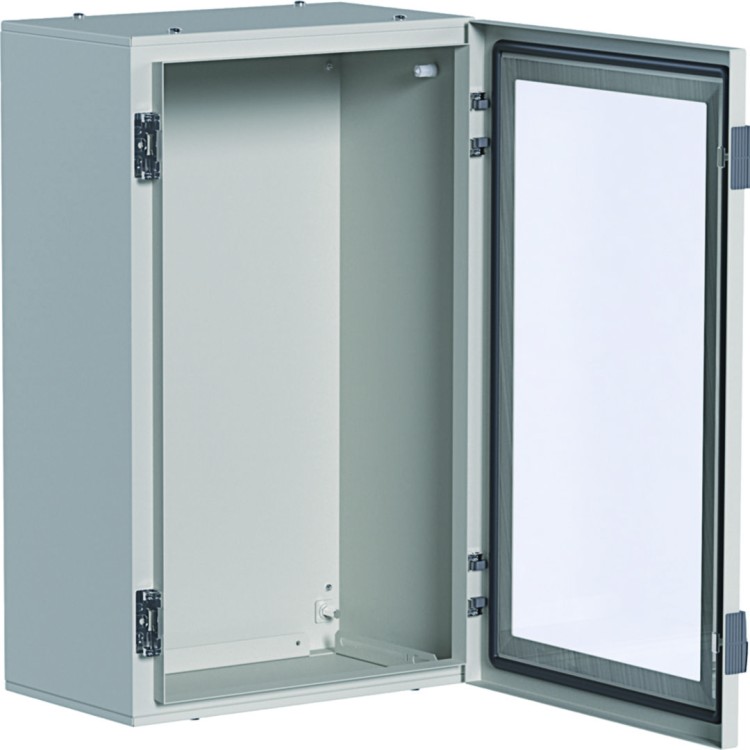 orion+ Obudowa stalowa 650x400x250mm, IP65, drzwi transparentne FL168A Hager