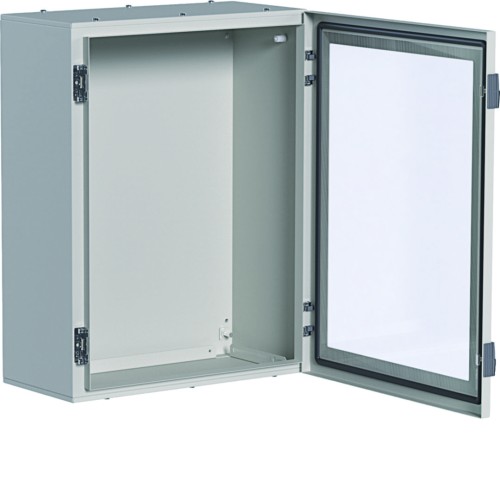 orion+ Obudowa stalowa 650x500x250mm, IP65, drzwi transparentne FL170A Hager