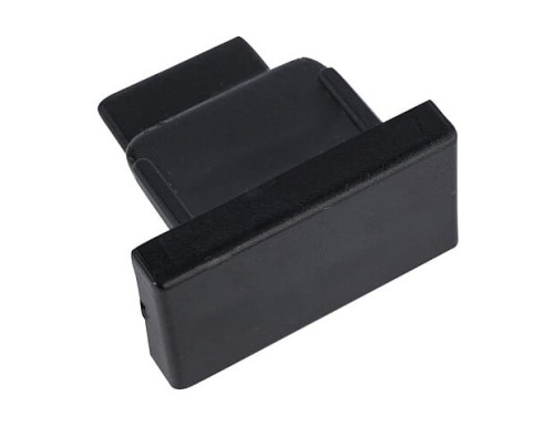 Zaślepka końcowa do Szynoprzewodu Szyny PROFILE DEAD END CAP BLACK 9458 NOWODVORSKI Lighting Loft nowoczesna sufitowy ścienny oświetlenie szynowe listwa natynkowa szynoprzewodów 230V czarna Inspiracje Premium