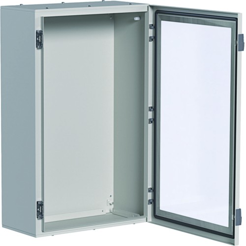 orion+ Obudowa stalowa 800x500x250mm, IP65, drzwi transparentne FL172A Hager