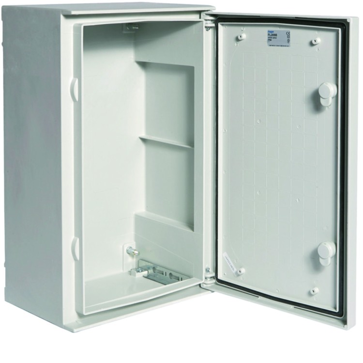 orion+ Obudowa poliester 500x300x200mm, IP66, BOX-struct., drzwi pełne FL209B Hager