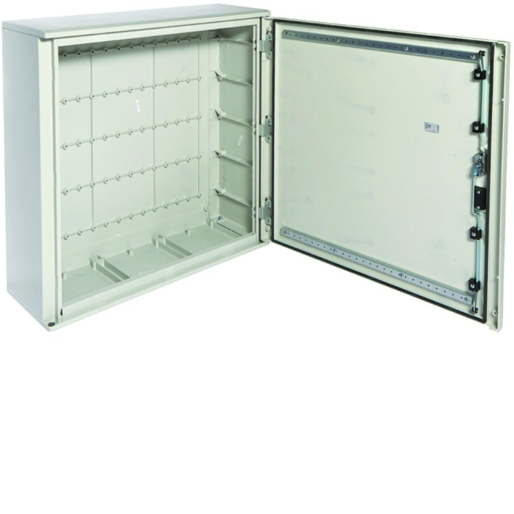 orion+ Obudowa poliester 850x850x300mm, IP65, PANEL-struct., naśc., drzwi pełne FL306B Hager
