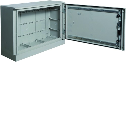 orion+ Obudowa poliester 600x850x300mm, IP65, PANEL-struct., z cokołem, d.pełne FL325B Hager