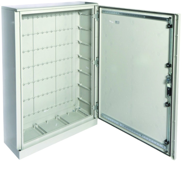 orion+ Obudowa poliester 1200x850x300mm, IP65, PANEL-struct., z cokołem, d.pełne FL327B Hager