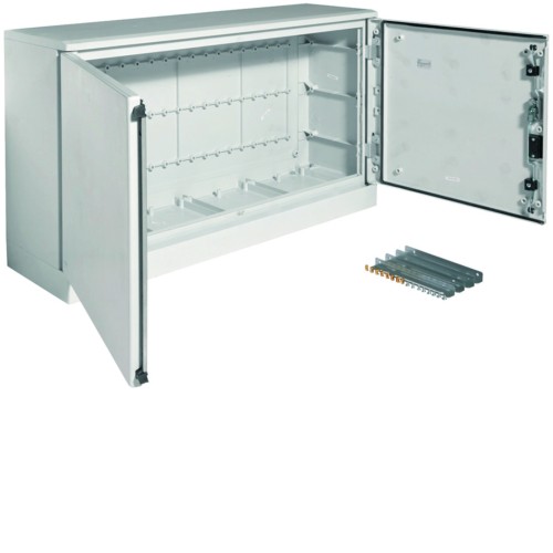 orion+ Obudowa poliester 600x1100x300mm, IP65, PANEL-struct., z cokołem, d.pełne FL330B Hager