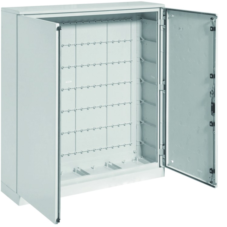 orion+ Obudowa poliester 1200x1100x300mm, IP65, PANEL-struct., z cokołem,d.pełne FL332B Hager