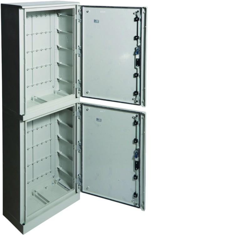 orion+ Ob. poliester 1750x600x300mm, IP65, PANEL-struct., stoj., dwu-sekc.,d.peł FL346B Hager