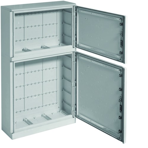 orion+ Ob. poliester 1450x850x300mm, IP65, PANEL-struct., stoj., dwu-sekc.,d.peł FL352B Hager