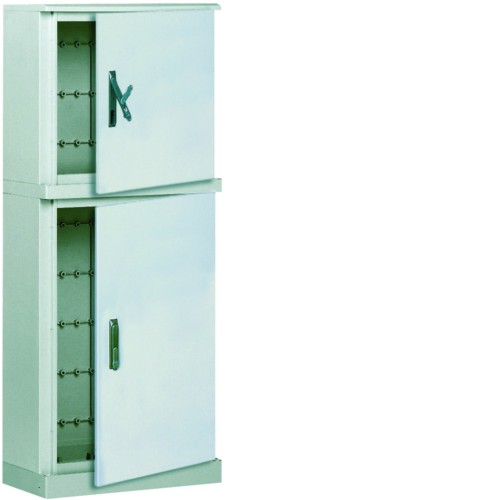 orion+ Ob. poliester 2050x1100x300mm, IP65, PANEL-struct., stoj., dwu-sekc.,d.p. FL368B Hager