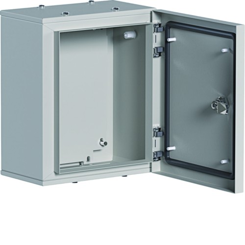 orion.tech Obudowa stalowa 300x250x160 mm, IP65, z płytą montażową FL702L Hager