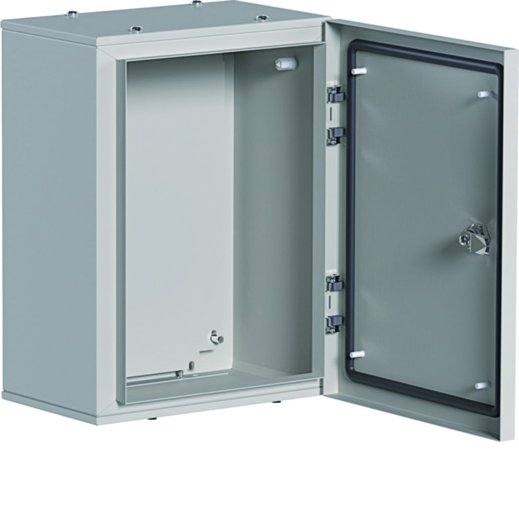 orion.tech Obudowa stalowa 400x300x200 mm, IP65, z płytą montażową FL707L Hager