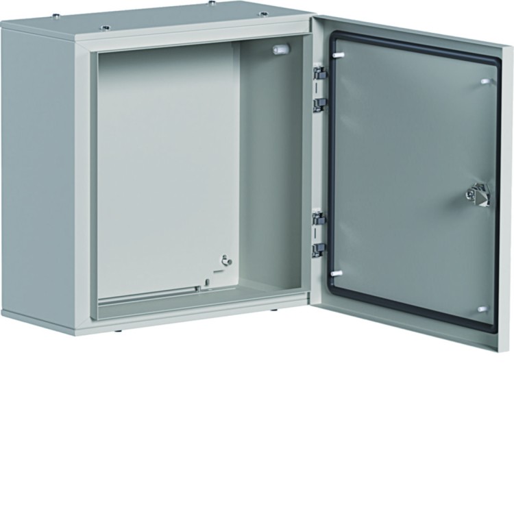 orion.tech Obudowa stalowa 400x400x200 mm, IP65, z płytą montażową FL708L Hager
