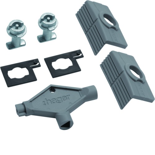 orion+ Zamek metal wkładka dwupiórkowa z kluczem 3mm FL95Z Hager