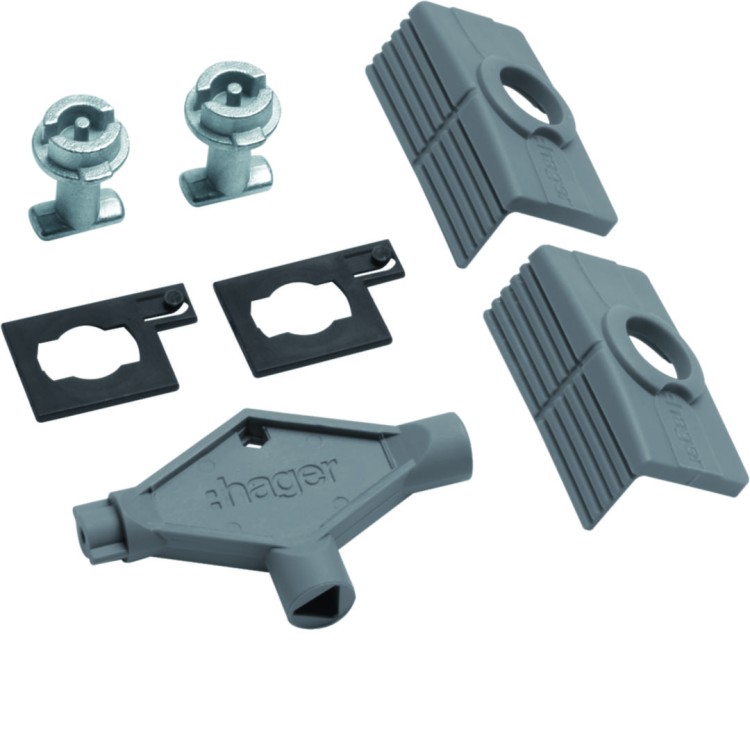 orion+ Zamek metal wkładka dwupiórkowa z kluczem 3mm FL95Z Hager